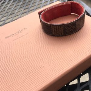 Vintage Louis Vuitton Snap Cuff Bracelet